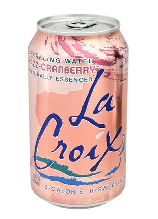 LACROIX SPARKLING WTRER CRAN-RASPBERRY FLAVOR 樹莓味蘇打水 (12 FL OZ)