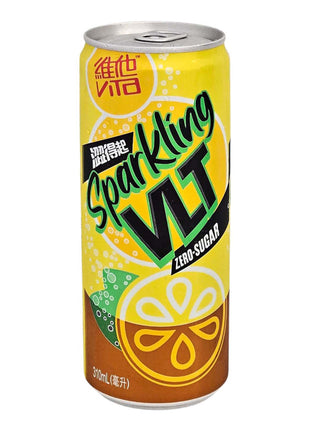 VITA ZERO SUGAR SPARKING LEMON TEA DRINK 維他 無糖檸檬氣泡茶(310 ML)