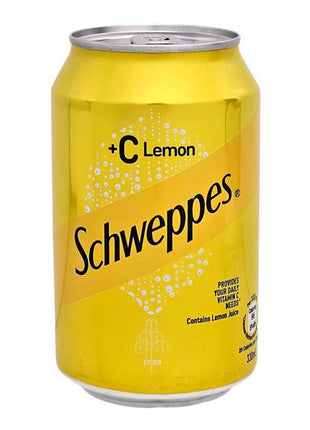 SCHWEPPES +C LEMON SODA 玉泉 +C檸檬汽水(330 ML)