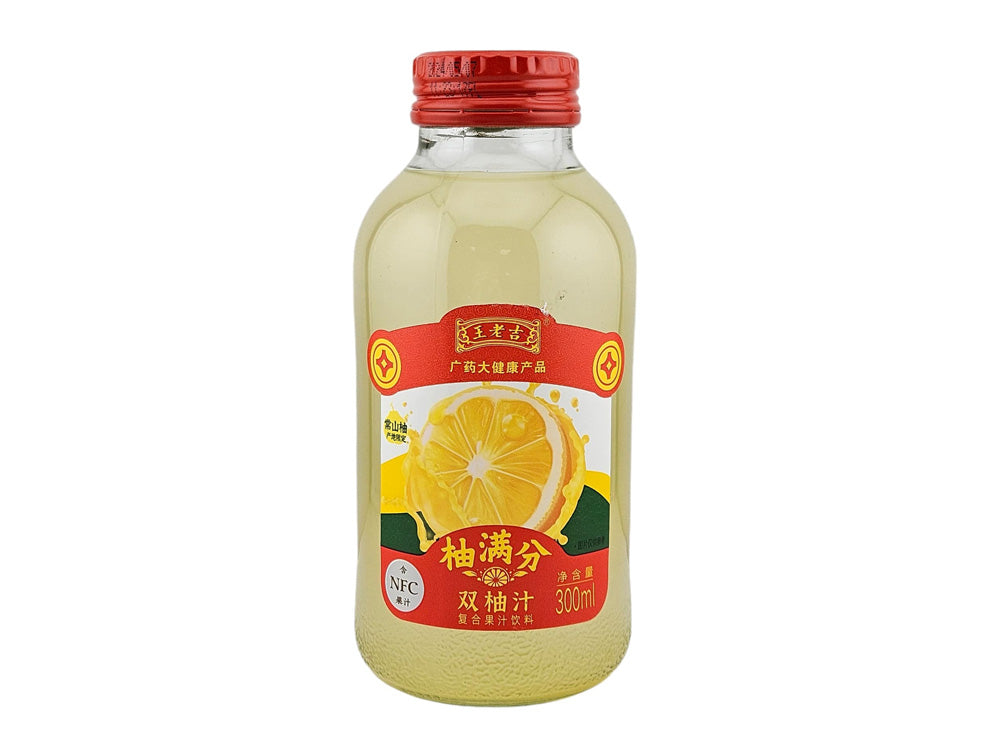 WONG LO KAT JUICE DRINK(GRAPE FRUIT&POMELO FLAI 王老吉 雙柚汁（300ML）