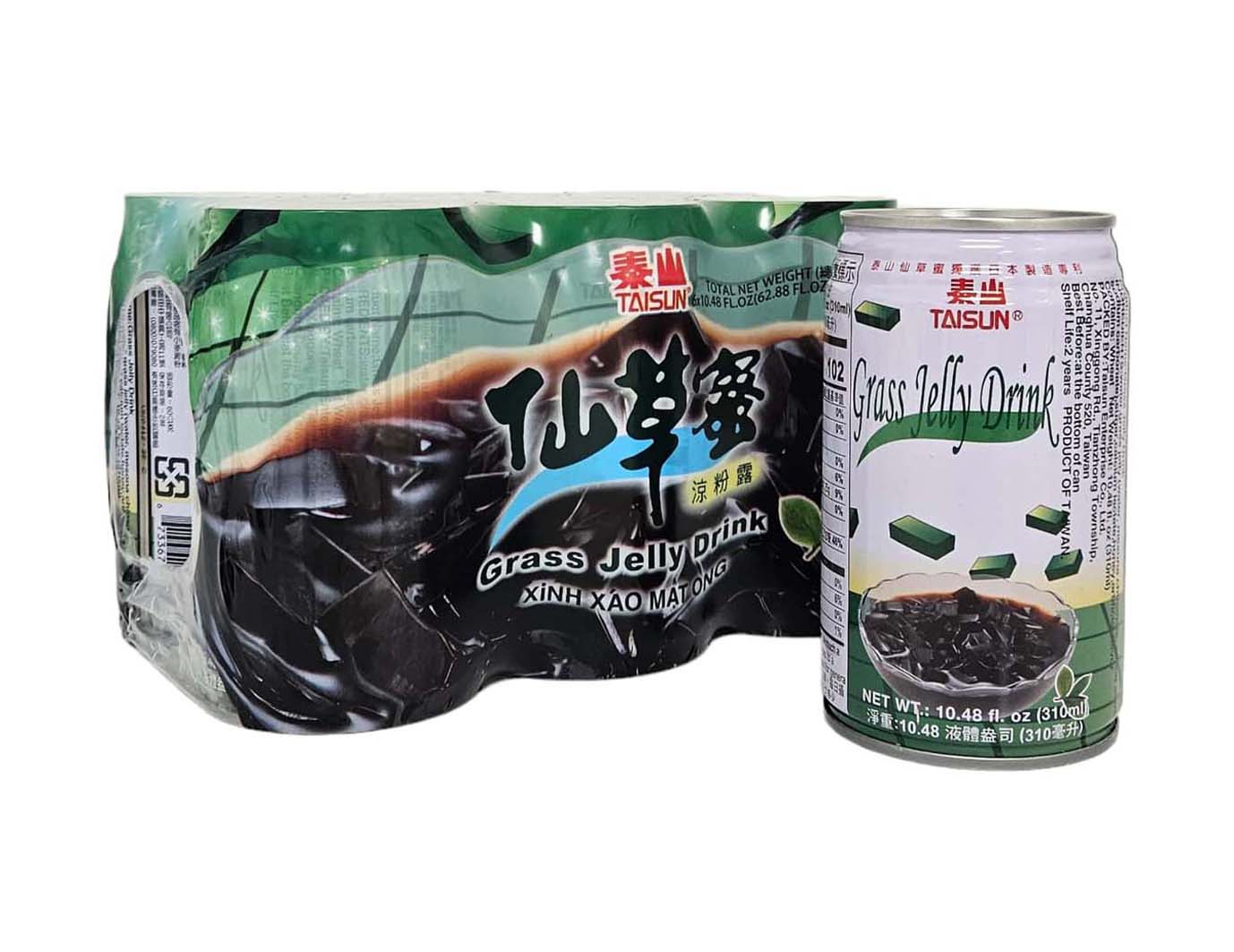 TAISUN GRASS JELLY DRINK 泰山 仙草蜜（10.48 OZ）