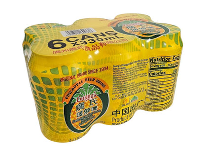 SPRING TEA GREEN TEA 廣氏 菠蘿啤*無酒精*(330 ML)