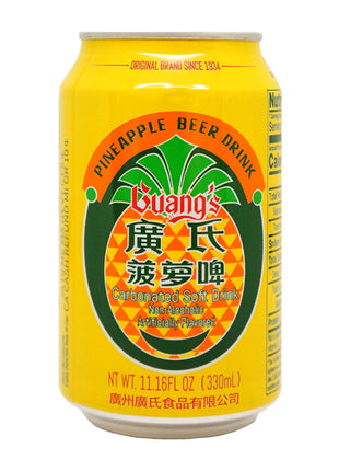 SPRING TEA GREEN TEA 廣氏 菠蘿啤*無酒精*(330 ML)