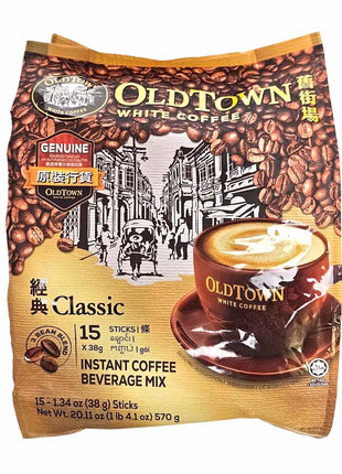 OLD TOWN INSTANT WHITE COFFEE 舊街場 白咖啡*三合一*（15'Sx40 ML）