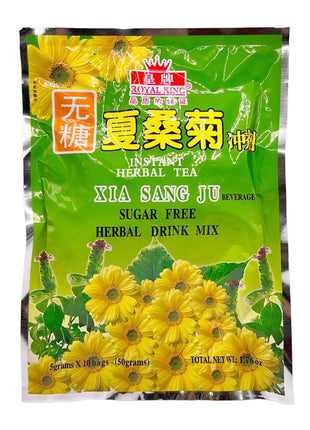 ROYAL KING PRUNELLA MULBERRY CHRYSANTHEMUM INSTANT HERBAL TEA 皇牌 無糖夏桑菊(10'Sx5G)