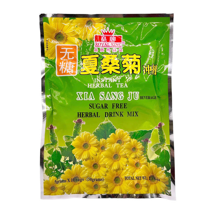 ROYAL KING PRUNELLA MULBERRY CHRYSANTHEMUM INSTANT HERBAL TEA 皇牌 無糖夏桑菊(10'Sx5G)