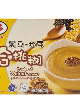 POWDERED WALNUT DESSERT W/BLACK BEAN&PINE NUTS 多多 即溶黑豆松子核桃糊(140 G)