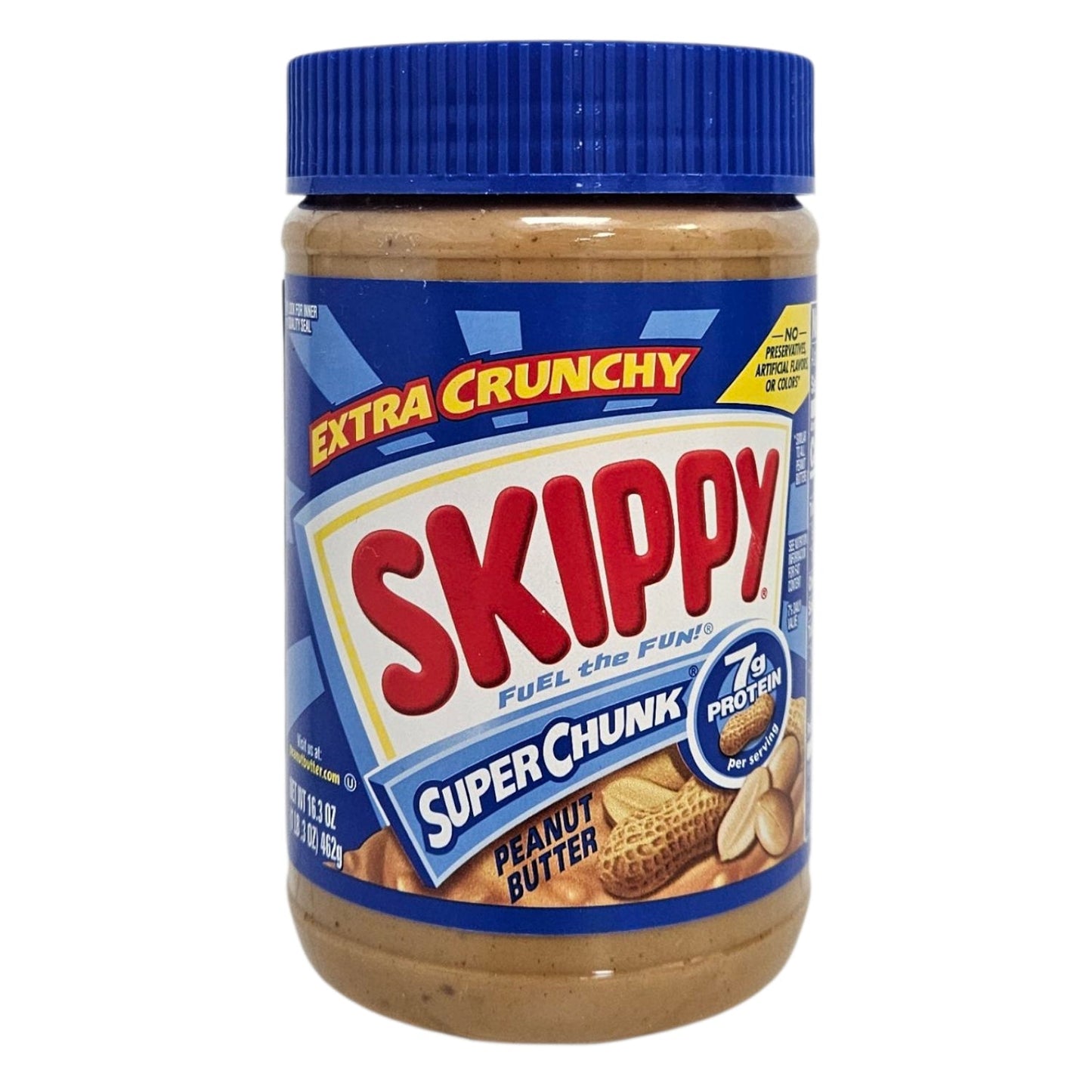 SKIPPY PEANUT BUTTER SUPER CHUNKY 特粗花生醬(16.3 OZ)