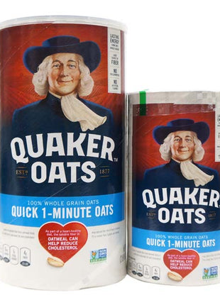 QUICK-1 MINUTE QUAKER OATS 快熟麥片(18 OZ)