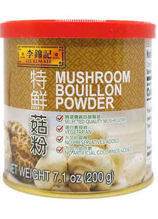 LEE KUM KEE MUSHROOM BOUILLON POWDER 李錦記 特鮮菇粉 (7.1 OZ)