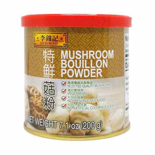 LEE KUM KEE MUSHROOM BOUILLON POWDER 李錦記 特鮮菇粉 (7.1 OZ)