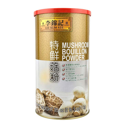 LEE KUM KEE MUSHROOM BOUILLON POWDER 李錦記 特鮮菇粉 (35 OZ)