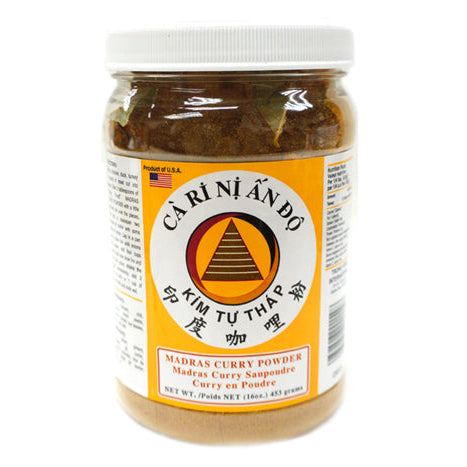 INDO CURRY POWDER CA-RI NI AN DO 金字塔 印度咖哩粉(16 OZ)