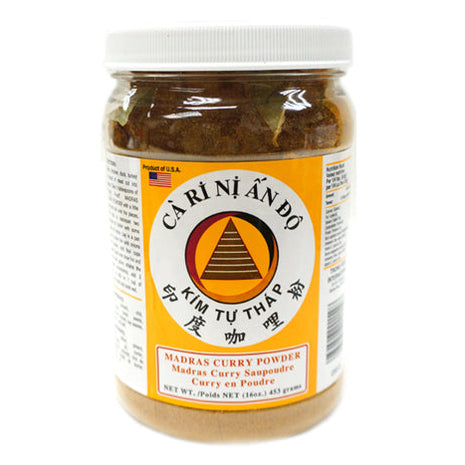 INDO CURRY POWDER CA-RI NI AN DO 金字塔 印度咖哩粉(16 OZ)