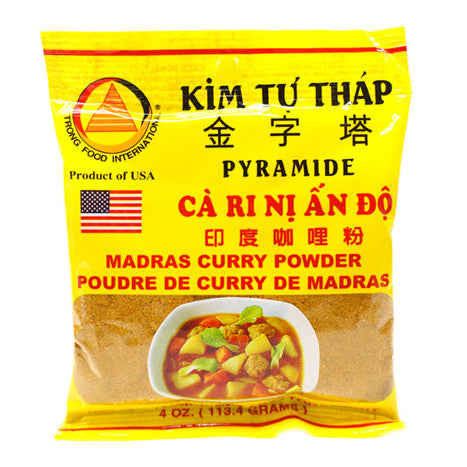 KIM TU THAP CA-RI NI AN DO 金字塔 印度咖喱粉(4 OZ)