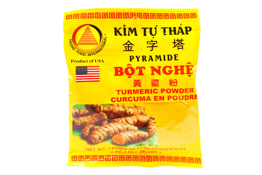 TURMERIC POWDER 金字塔 黃薑粉（2 OZ）