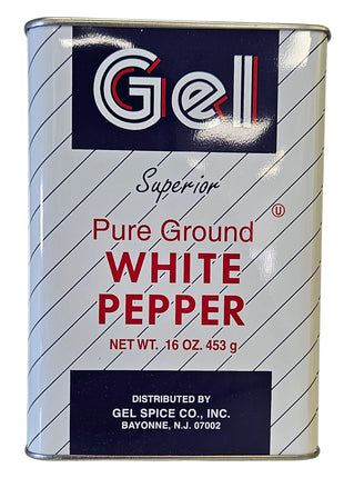 GEL  WHITE PEPPER POWDER 白胡椒粉(16 OZ)