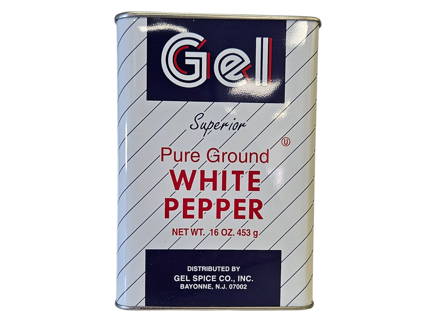 GEL  WHITE PEPPER POWDER 白胡椒粉(16 OZ)