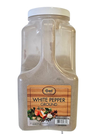GEL PURE GROUND WHITE PEPPER 白胡椒粉 (5 LBS)