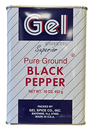 GEL PURE GROUND BLACK PEPPER 黑胡椒粉（16 OZ）