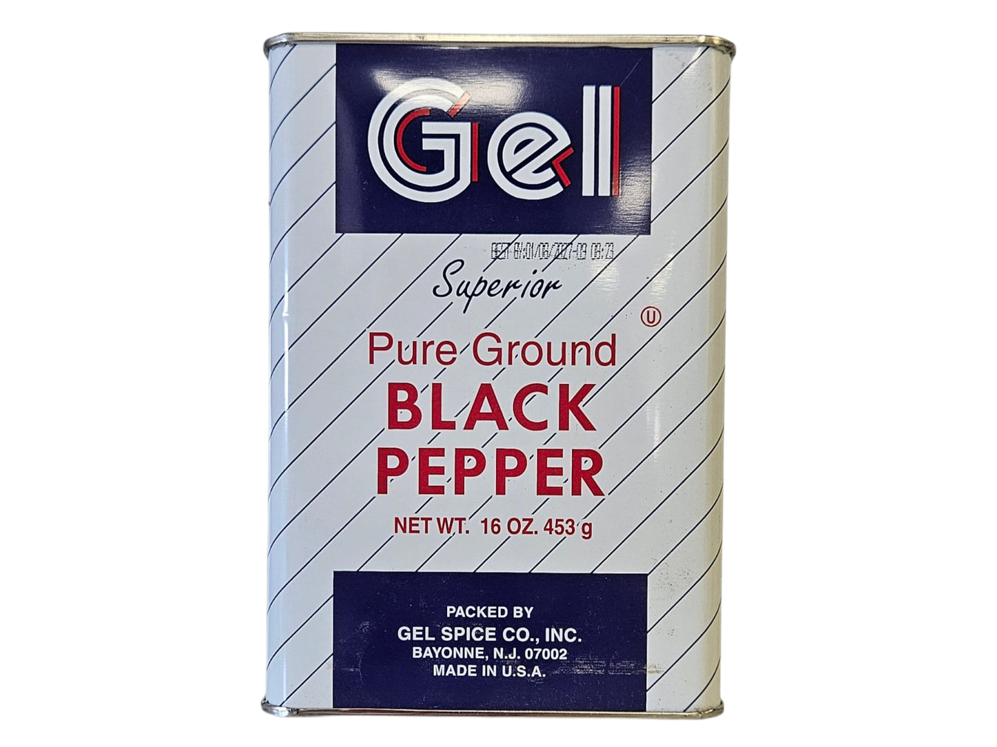 GEL PURE GROUND BLACK PEPPER 黑胡椒粉（16 OZ）
