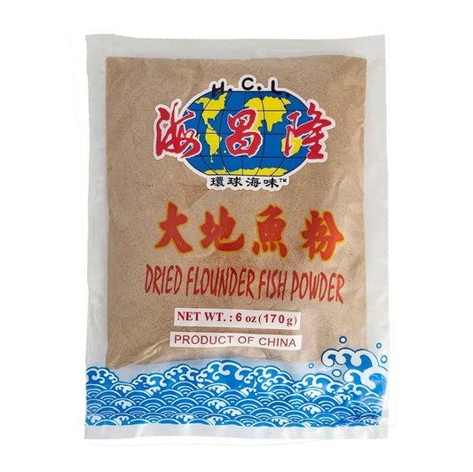 FLOUNDER FISH POWDER 海昌隆  大地魚粉（6 OZ）