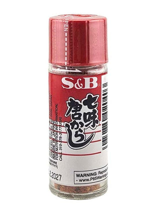 S & B NANAMI TOGARASHI 七味粉(0.52 OZ)