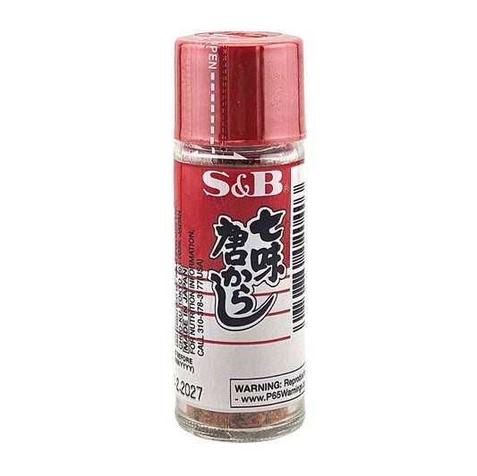 S & B NANAMI TOGARASHI 七味粉(0.52 OZ)