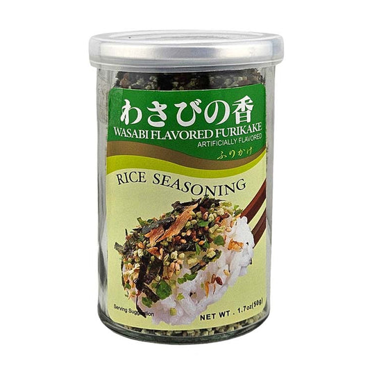 JFC WASABI FLAVORED FURIKAKE 青芥茉調味碎料 (1.7 OZ)