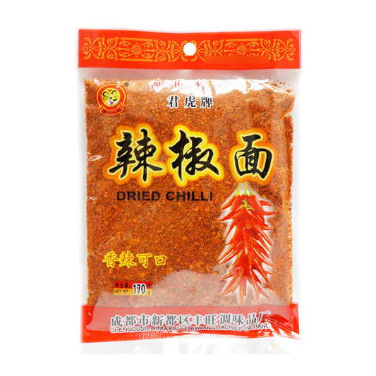 JU HU RED CHILI 君虎 辣椒面 (6 OZ)
