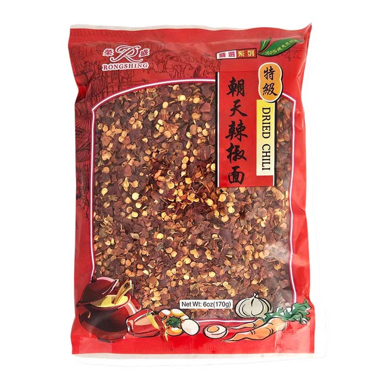 RONG SHING RED CHILI 榮成 朝天辣椒面（6 OZ）