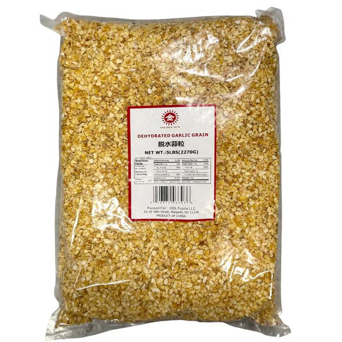 DEHYDRATED GARLIC GRAIN  金陽 蒜粒 (5 LB)