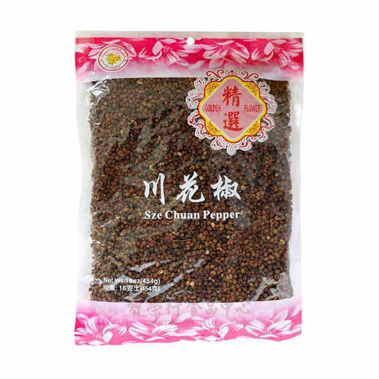 DRIED RED PEPPER  金花 川花椒(16 OZ)