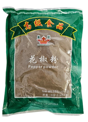 PEPPER POWDER 皇冠 花椒粉(16 OZ)
