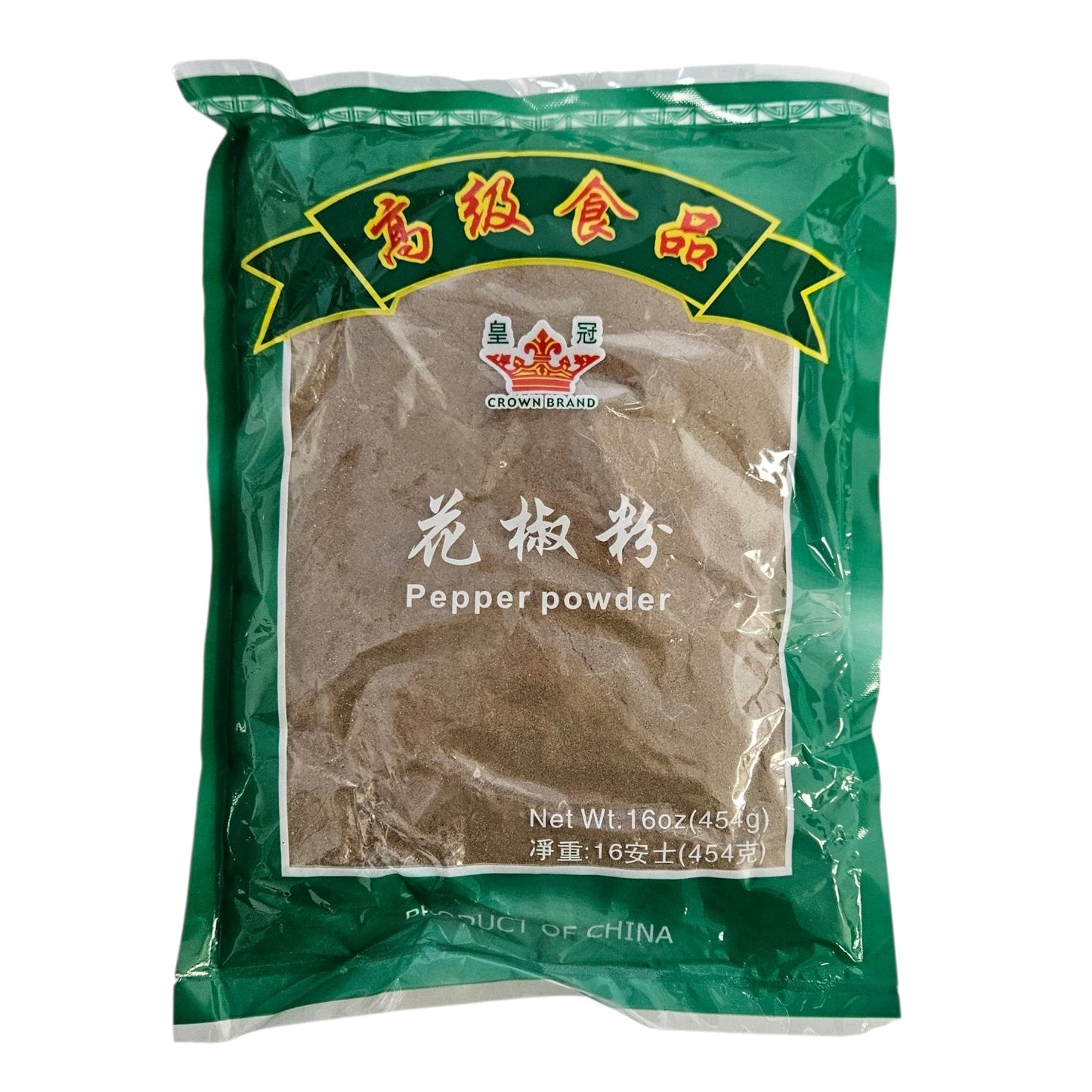 PEPPER POWDER 皇冠 花椒粉(16 OZ)