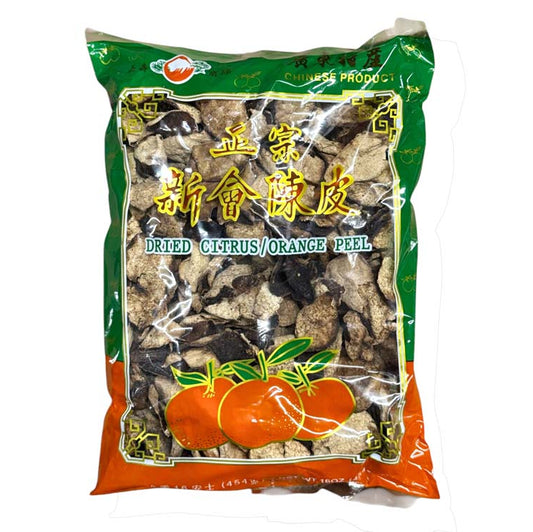 DRIED ORANGE PEEL  長壽 正新會陳皮(16 OZ)