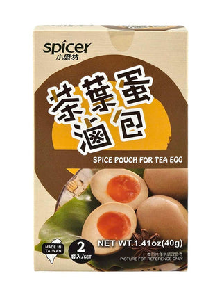 XIAO MO FANG SPICE POUCH FOR TEA EGG 小磨坊 茶葉蛋滷包(40 G)