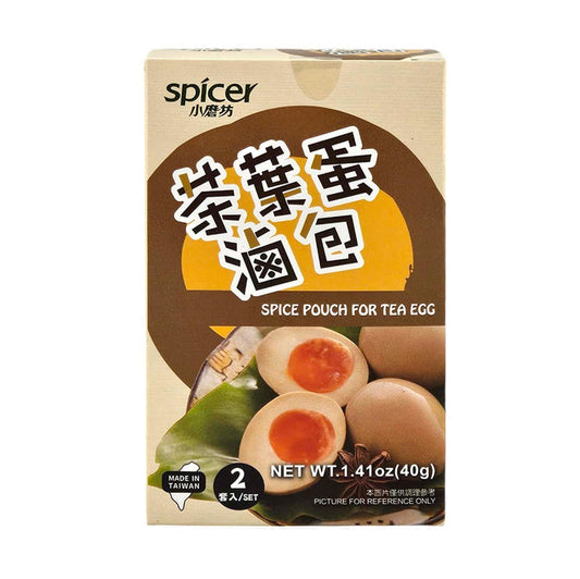 XIAO MO FANG SPICE POUCH FOR TEA EGG 小磨坊 茶葉蛋滷包(40 G)