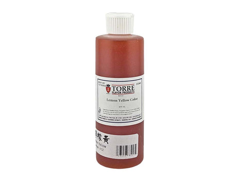 LEMON YELLOW LIQUID COLOR 檸檬黃水(8 OZ)