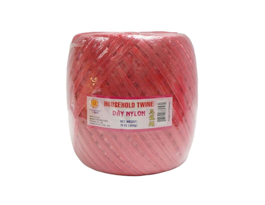 RED NYLON ROPE 越南 紅尼龍繩球(16 OZ)