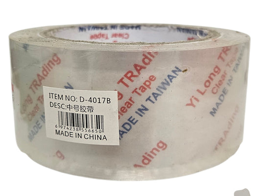 OPP PLASTIC TAPE 臺灣 透明膠帶(1 PC)