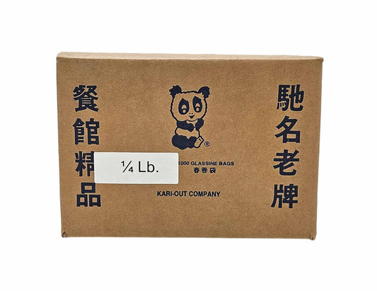 SPECIALGLASSINE BAG(BOLSA BLANCA)NUT 12X1M 臘袋 1/4