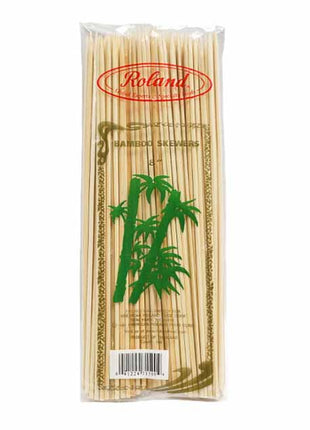 BAMBOO SKEWERS ROLAND竹串 8"/2.5mm(100'S)