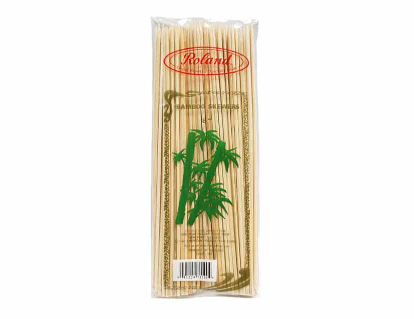 BAMBOO SKEWERS ROLAND竹串 8"/2.5mm(100'S)