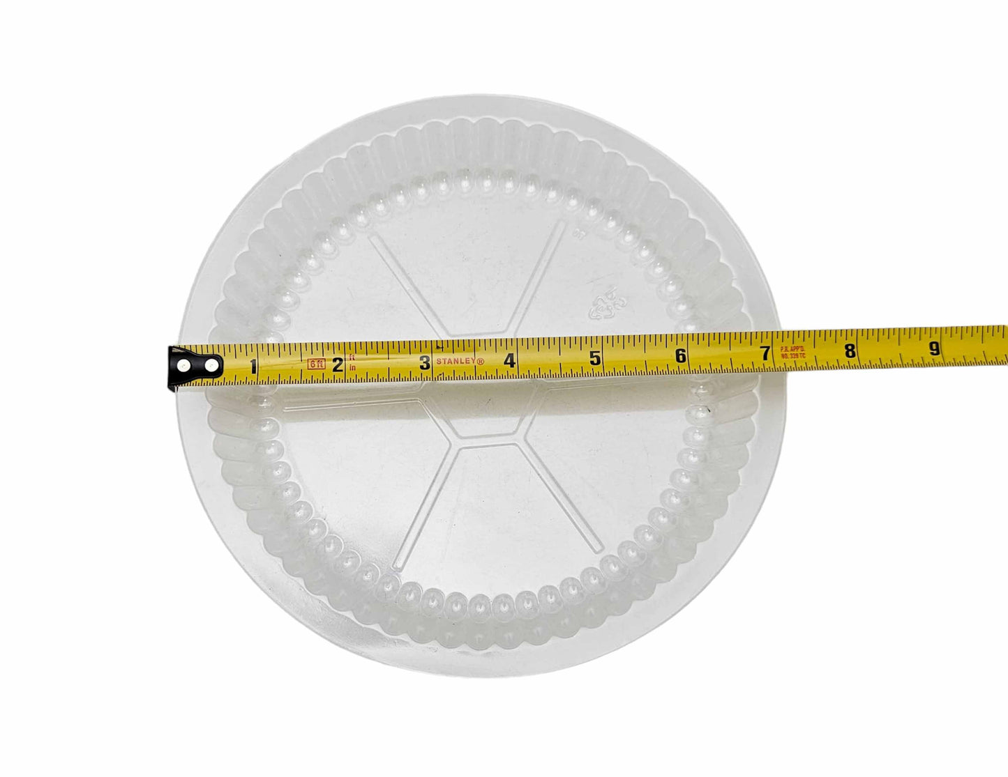 PLASTIC DOME LID FOR  7" 圓錫盆蓋(500'S)