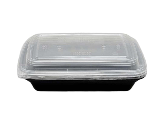 BLACK COMBO 黑長膠盒#RT68(28 OZ)