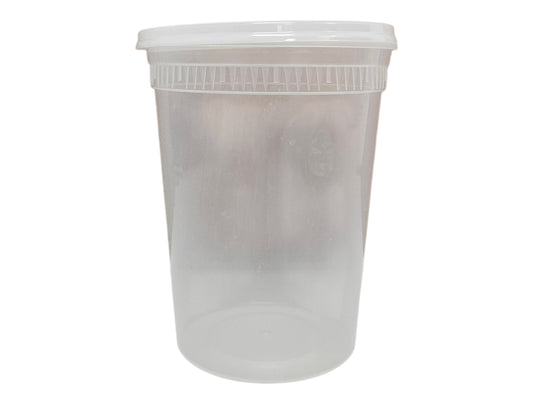 PLASTIC SOUP 膠湯盒*連蓋*（32 OZ）