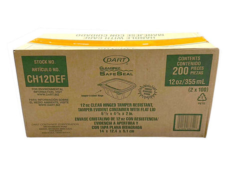 DART CLR.CONT.COMBO  食品包裝盒(12OZ)