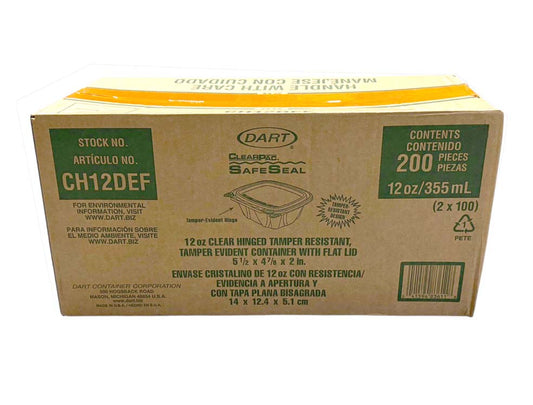 DART CLR.CONT.COMBO  食品包裝盒(12OZ)