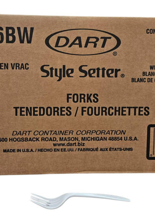 DART PLASTIC FORKS 膠叉（1000'S）